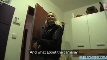 Wonderful pecker riding from big tits blonde girlfriend