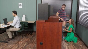 hot to trot Abigail Mac is pounded hard on the ballot box