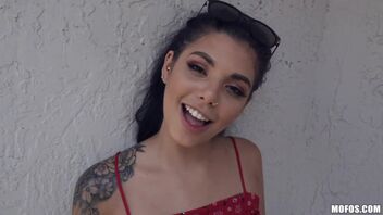 Gina Valentina likes the funny guy who pays for fuck
