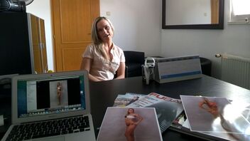 Chick wants to become a model but has to work for it