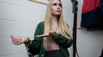 Emma Starletto likes sex with guard more than with the BF