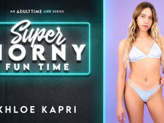 Khloe Kapri pleases her viewers with some masturbation