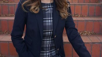 Kara Faux in Split Screen Church Girl