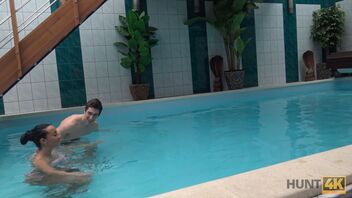 Noname in Sex adventures in private swimming pool