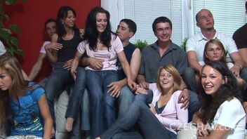 Noname in Czech beauties in mega group sex 1