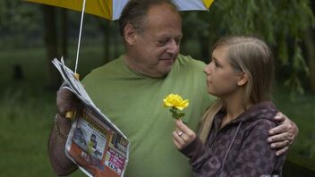 Fat old man impales his dick into Sheryl Nitro's teen pussy