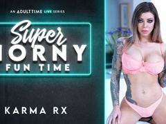 Busty beauty Karma RX's online show is super horny