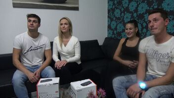 Dude swaps his wife and fucks hot Kristyna every day