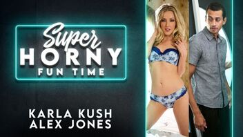 Horny boyfriend and Karla Kush want to fuck on camera