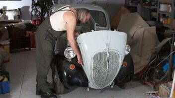 Madison Parker in Old Cars & Young Girls