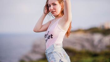 Lina Mercury in Lina Mercury, Fucked by the Sea