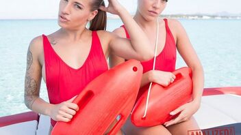 Eveline Dellai, Silvia Dellai in Dellai Twins: Surf Side Butt Sluts