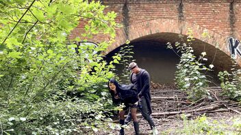 Doreen in The Cambaron Dicks Down Filthy Goth Teen Doreen!