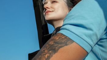 Skye Blue in In Clouds