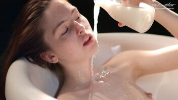 Lilian in Erotic Milk